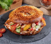 Шаурма куриная в лепёшке