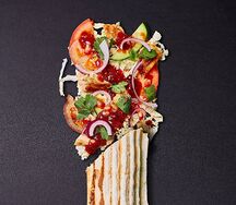 Грузинская с гранатом и кинзой