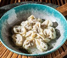 Пельмени с мясом кабана