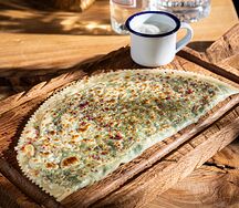 Кутаб с зеленью