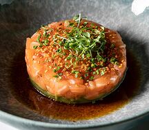 Тартар из лосося