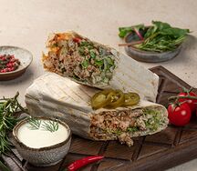 Шаурма куриная с халапеньо