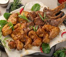 Сет Курица и баранина