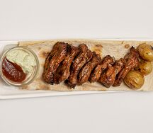 Шашлык из свиных ребер