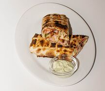 Шаурма на мангале