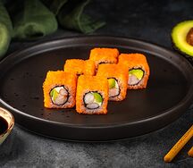 Ролл Калифорния с креветкой