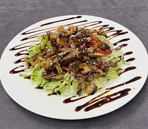 Горячий Мексиканский салат