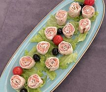 Рулетики из сёмги