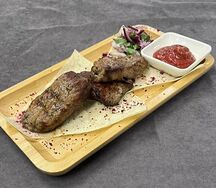 Шашлык из cвинoй шеи