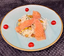 Цезарь с сёмгой