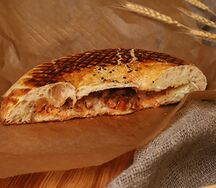 Шаурма в лепешке с курицей