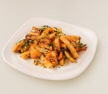 Жареный картофель с луком 