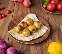 Картофель бэби на мангале