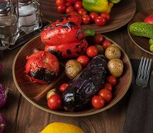 Овощи на мангале