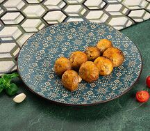 Грибы шампиньоны, На мангале