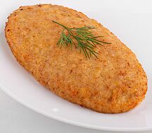Шницель из цыпленка с сыром