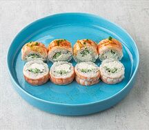 1/2 Филадельфия с тигровой креветкой