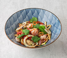 Лапша с морепродуктами