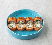 1/2 Гриль ролл лосось смарт*