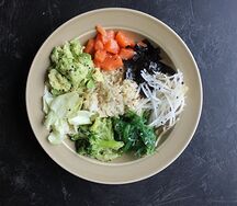 Поке с лососем