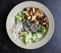 Поке с курицей