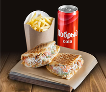 Пита сырно-чесночная комбо