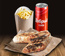 Шаурма грибная комбо