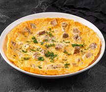 Омлет с курицей