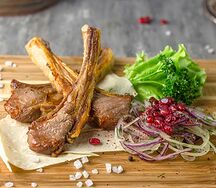 Шашлык из бараньей корейки