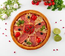 Гавайская с ветчиной