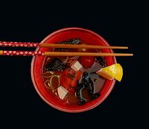 Мисо-суп с лососем