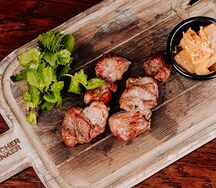 Шашлык из свиной шеи