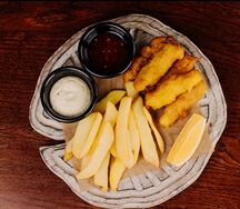 Фиш & чипс с соусом тартар