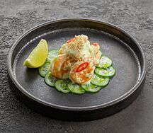 Креветки васаби