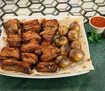 Свиные ребрышки на компанию