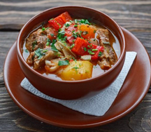 Хашлама с говядиной