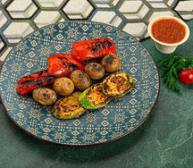 Овощи на мангале