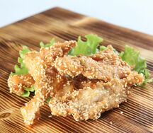 Куриное филе в кунжуте