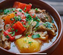 Хашлама из говядины