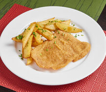 Отбивная по-милански