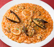 Ризотто с морепродуктами