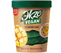 Ekzo Vegan замороженный десерт на кокосовой основе пинта манго-маракуйя
