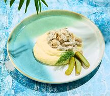 Бефстроганов с грибами