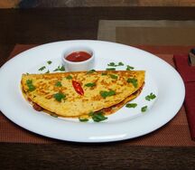 Кесадилья с курицей