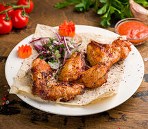 Шашлык из куриных крылышек