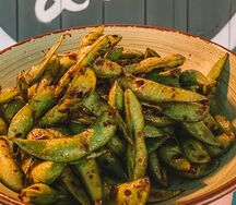 Бобы эдамамэ с морской солью