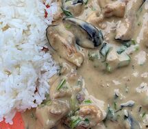 Тайский зеленый карри острый