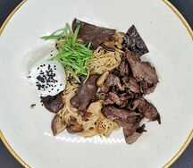 Якинику с говяжьей вырезкой