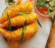 Креветки темпура