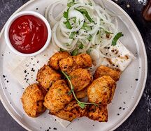 Шашлык куриный на лаваше